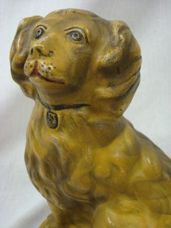 painting of lady on tin